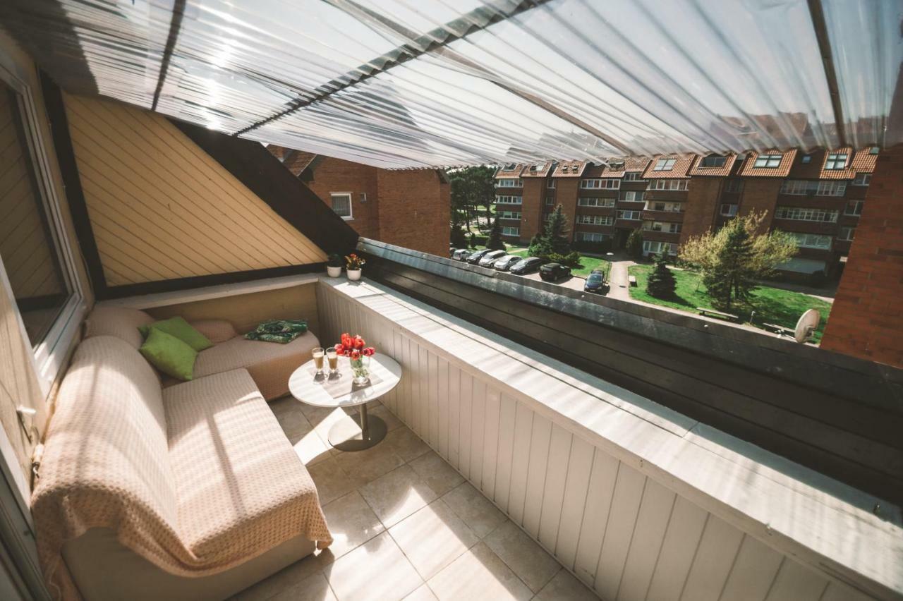 Jauki Studija Su Dideliu Balkonu Nidos Centre Apartamento Exterior foto