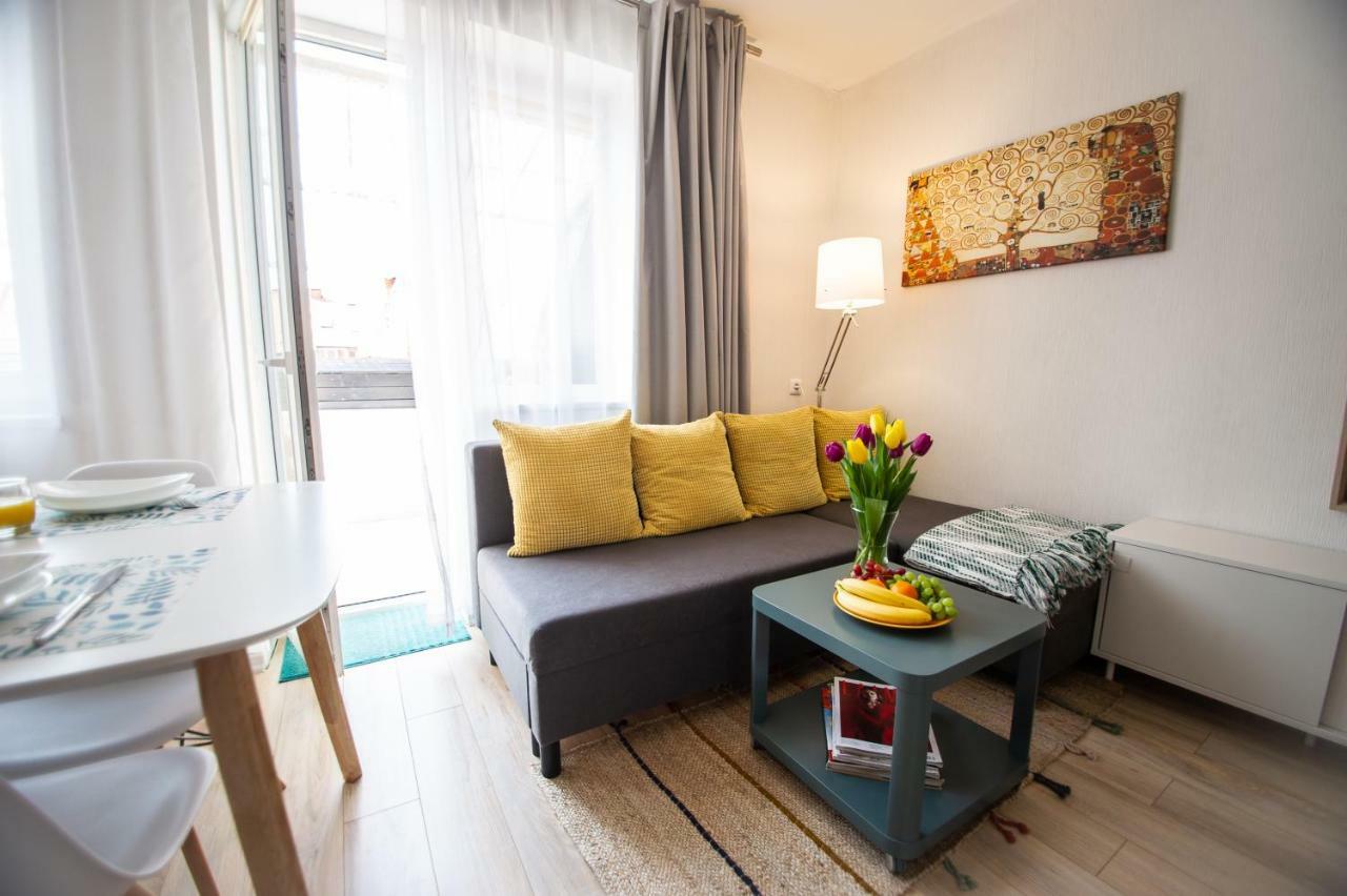 Jauki Studija Su Dideliu Balkonu Nidos Centre Apartamento Exterior foto