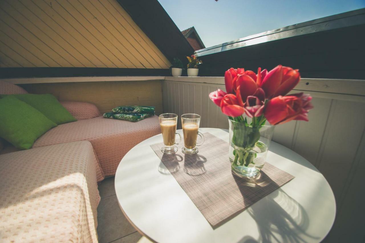 Jauki Studija Su Dideliu Balkonu Nidos Centre Apartamento Exterior foto